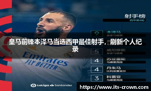 皇马前锋本泽马当选西甲最佳射手，刷新个人纪录